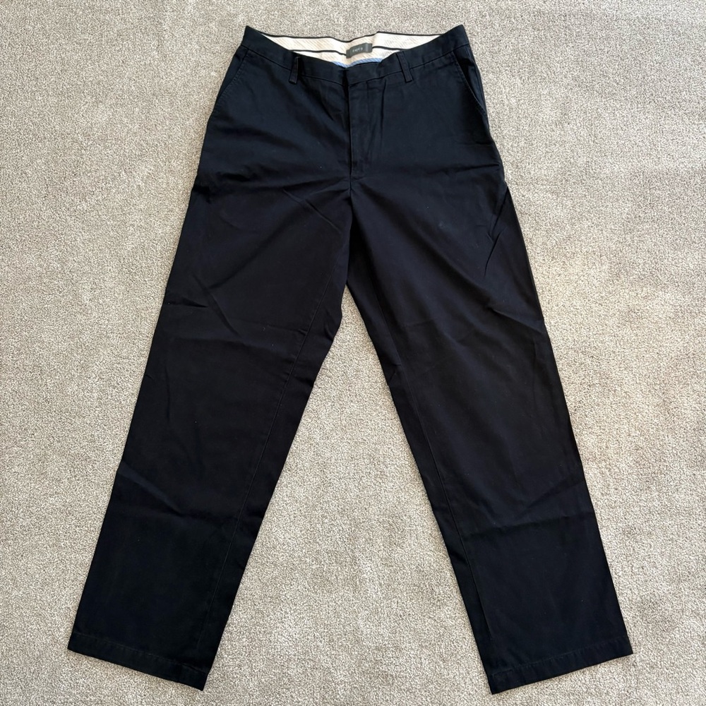 Men's Black apt. 9 Casual Chino Pants Size 34 W x 32 L
